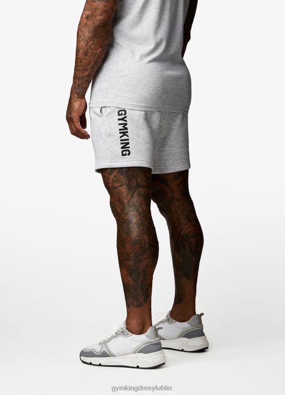 Gym King mężczyźni krótki aventus TBB0Z101 odzież margiel śnieżny