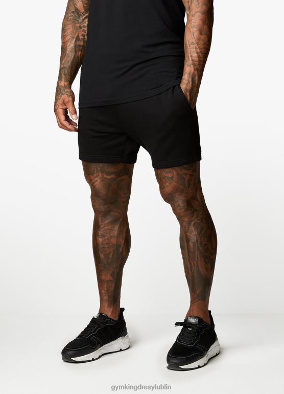 Gym King mężczyźni krótki aventus TBB0Z87 odzież czarny