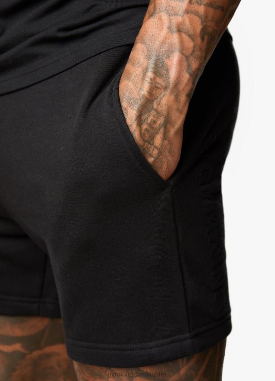 Gym King mężczyźni krótki aventus TBB0Z87 odzież czarny