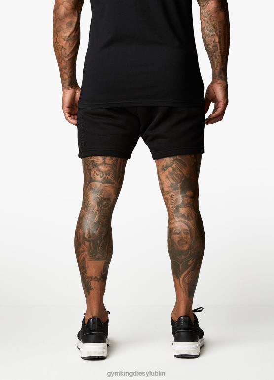 Gym King mężczyźni krótki aventus TBB0Z87 odzież czarny