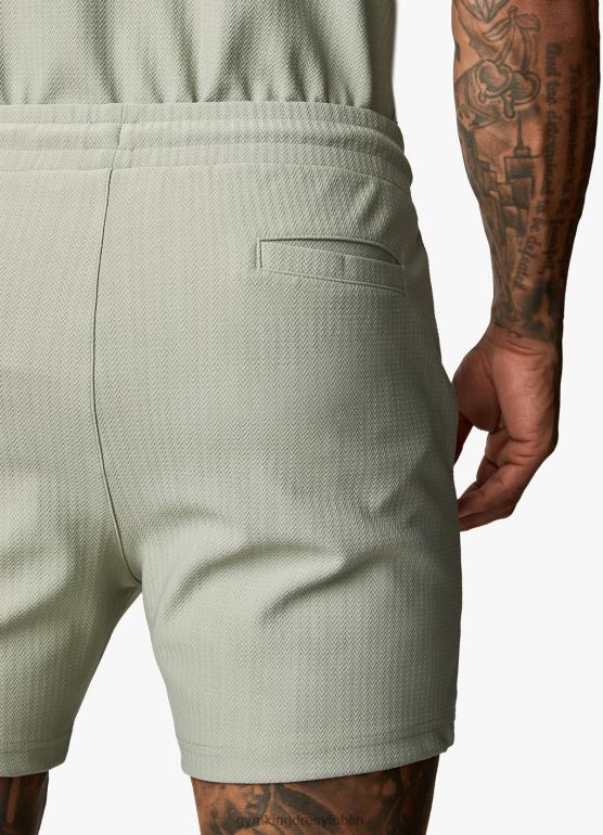 Gym King mężczyźni krótki, haftowany podpis TBB0Z116 odzież miękkie khaki