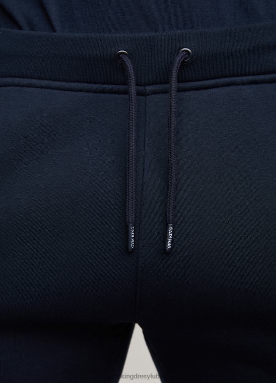 Gym King mężczyźni krótki panel kontrastowy TBB0Z126 odzież granatowy/biały