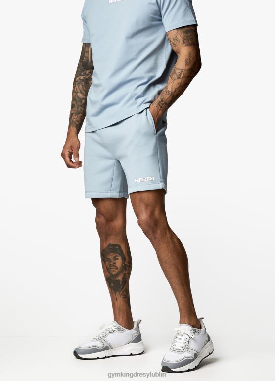 Gym King mężczyźni logo pudełka krótkie TBB0Z95 odzież niebieski Ashley