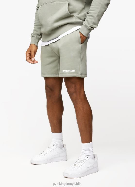 Gym King mężczyźni logo pudełka krótkie TBB0Z96 odzież miękkie khaki