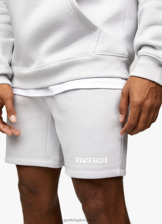 Gym King mężczyźni logo pudełka krótkie TBB0Z97 odzież jasnoszary