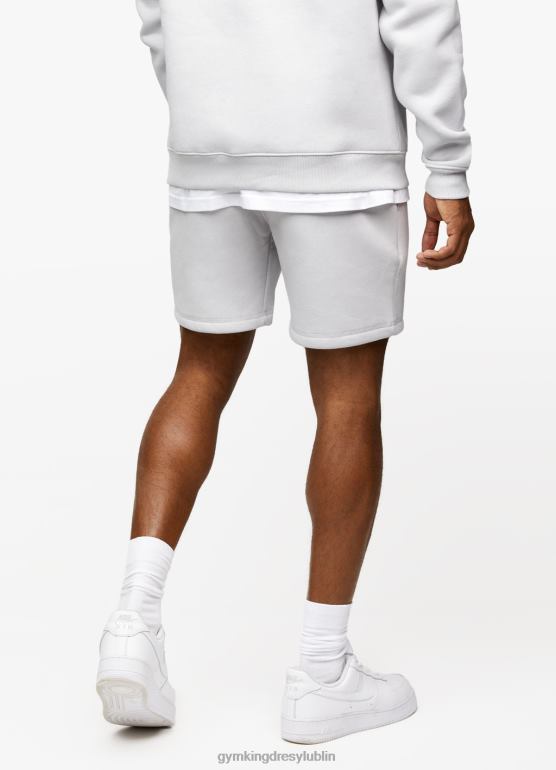 Gym King mężczyźni logo pudełka krótkie TBB0Z97 odzież jasnoszary