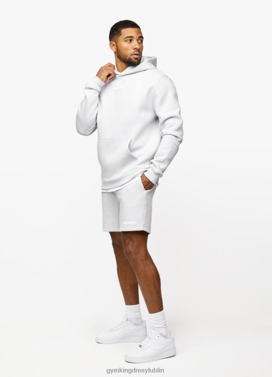 Gym King mężczyźni logo pudełka krótkie TBB0Z97 odzież jasnoszary