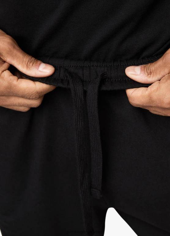 Gym King mężczyźni oddział szkoleniowy krótki TBB0Z124 odzież Czarny czerwony