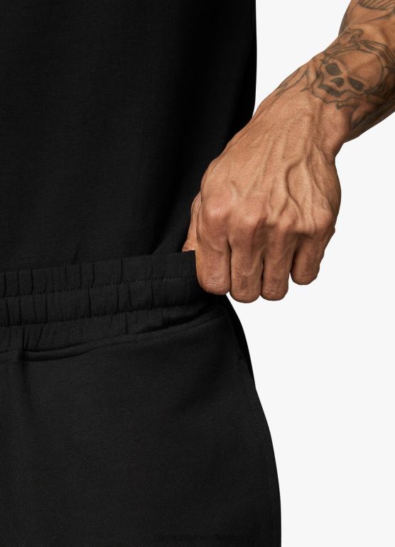 Gym King mężczyźni oddział szkoleniowy krótki TBB0Z129 odzież czarny biały