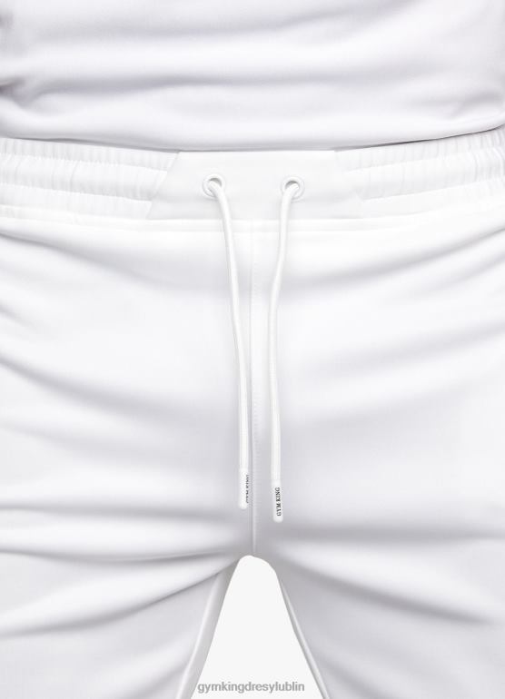 Gym King mężczyźni rdzeń plus poli krótki TBB0Z127 odzież biały