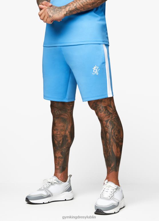 Gym King mężczyźni rdzeń plus poli krótki TBB0Z138 odzież azurowy niebieski