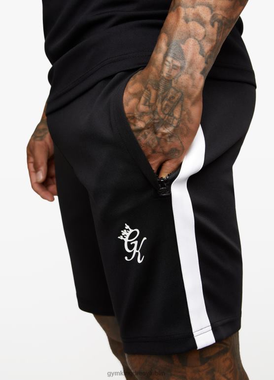 Gym King mężczyźni rdzeń plus poli krótki TBB0Z83 odzież czarny