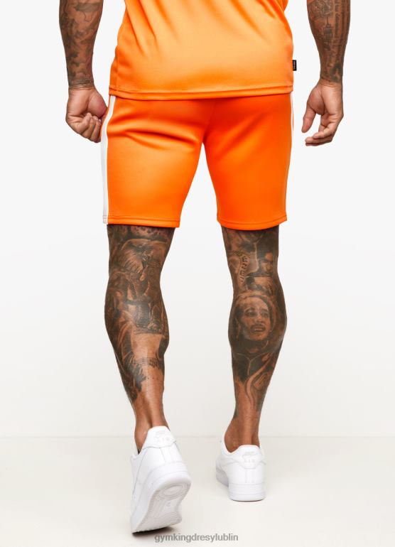 Gym King mężczyźni rdzeń + poli krótki TBB0Z152 odzież pomarańcza satsuma