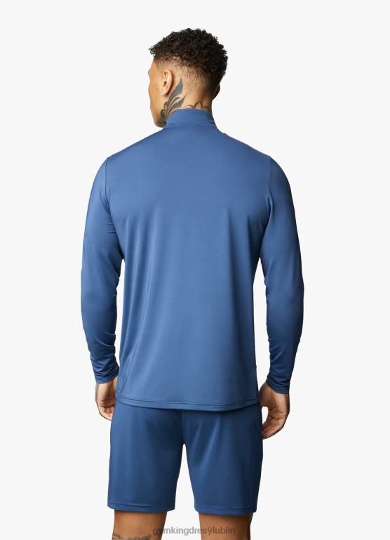 Gym King mężczyźni Lejek zapinany na zamek 365 1/4 TBB0Z191 odzież błękit księżyca