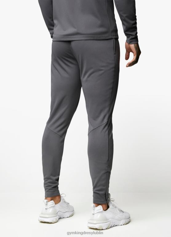 Gym King mężczyźni Lekkie spodnie treningowe 365 TBB0Z178 odzież grafit