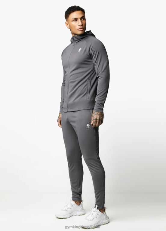 Gym King mężczyźni Lekkie spodnie treningowe 365 TBB0Z178 odzież grafit