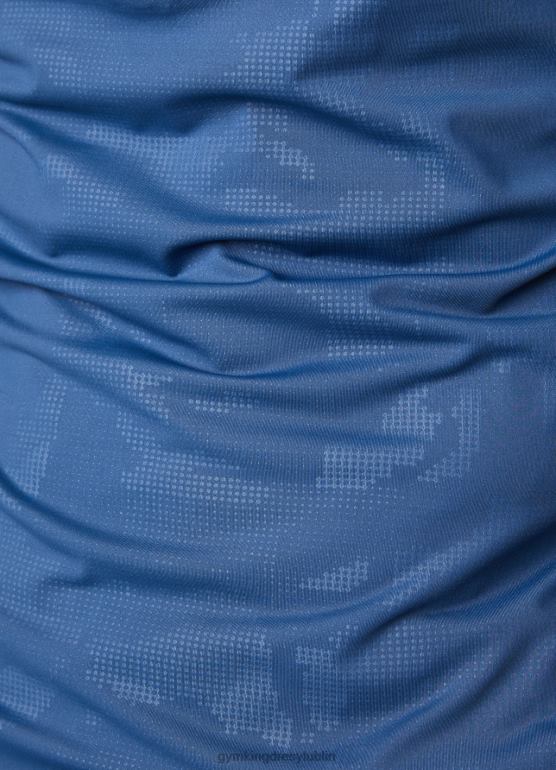 Gym King mężczyźni Wytłoczony lejek z zamkiem błyskawicznym w kolorze camo 1/4 TBB0Z170 odzież błękit księżyca