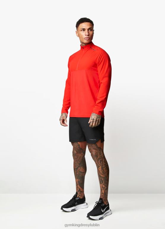 Gym King mężczyźni lejek powstania TBB0Z194 odzież czerwony pośpiech