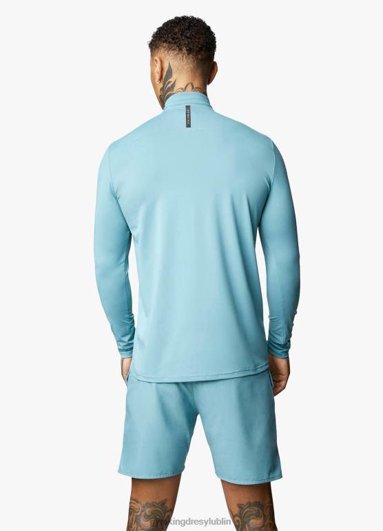 Gym King mężczyźni przewódlejek zapinany na zamek TBB0Z199 odzież niebieski