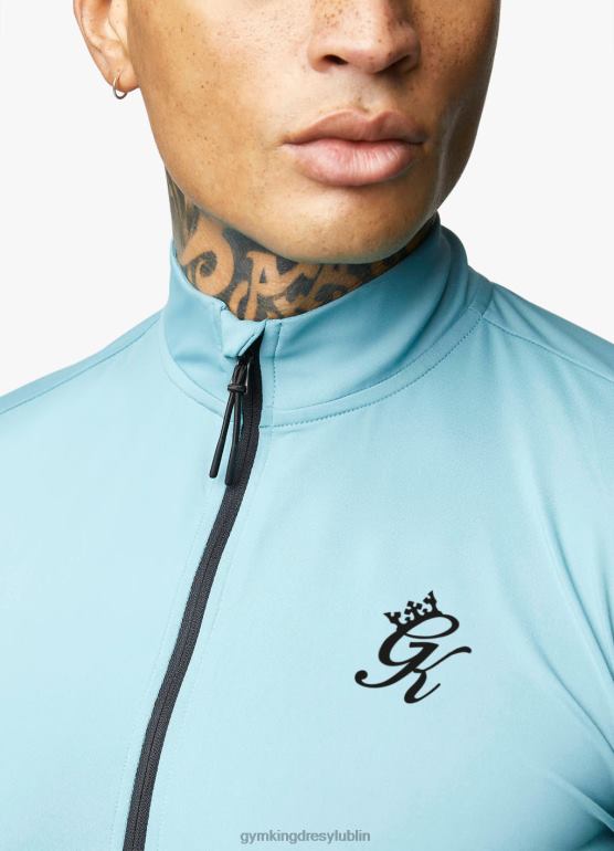 Gym King mężczyźni przewódlejek zapinany na zamek TBB0Z199 odzież niebieski