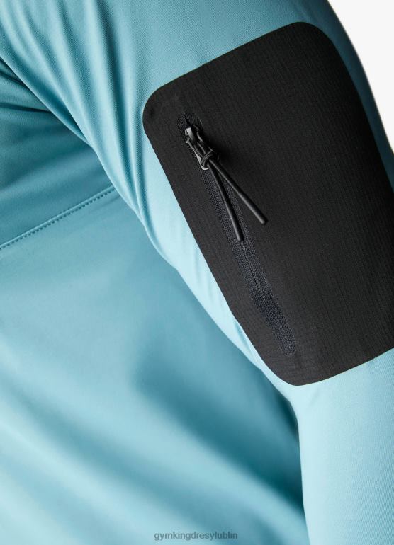 Gym King mężczyźni przewódlejek zapinany na zamek TBB0Z199 odzież niebieski