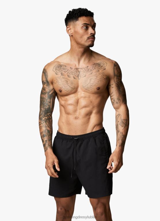 Gym King mężczyźni bunt, pływaj krótko 5'' TBB0Z165 odzież czarny