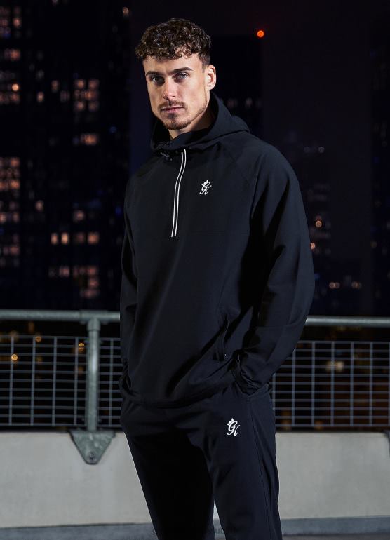 Gym King mężczyźni odchylić się nad głową TBB0Z272 odzież czarny