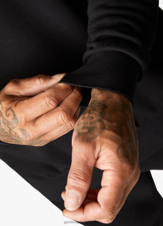 Gym King mężczyźni dres Aventusa TBB0Z238 odzież czarny