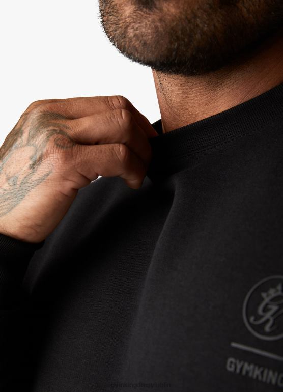 Gym King mężczyźni dres Aventusa TBB0Z238 odzież czarny