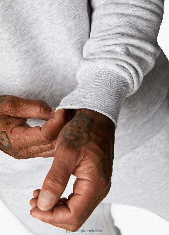 Gym King mężczyźni dres Aventusa TBB0Z239 odzież margiel śnieżny