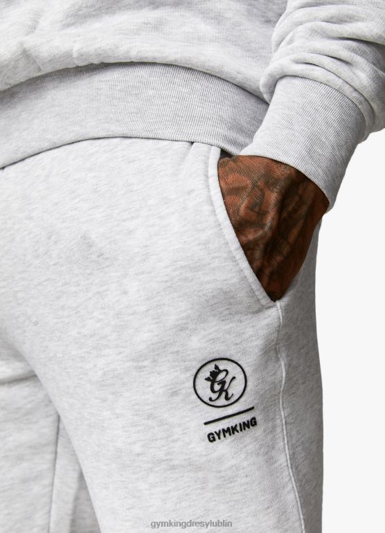 Gym King mężczyźni dres Aventusa TBB0Z239 odzież margiel śnieżny