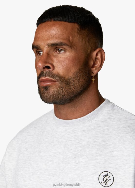 Gym King mężczyźni dres Aventusa TBB0Z239 odzież margiel śnieżny