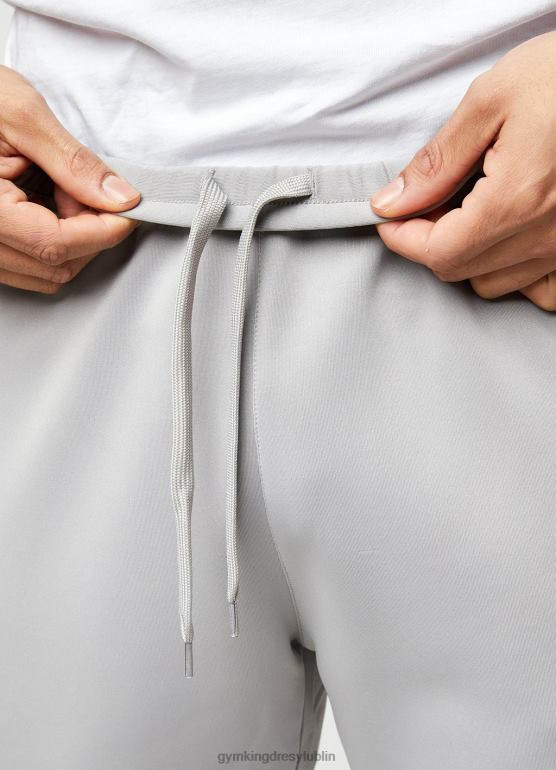 Gym King mężczyźni dres ripstopowy TBB0Z258 odzież cień szary