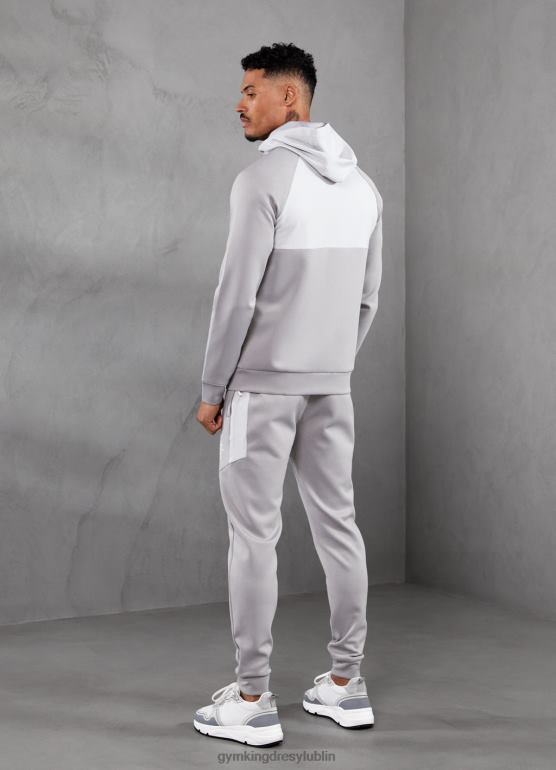 Gym King mężczyźni dres ripstopowy TBB0Z258 odzież cień szary