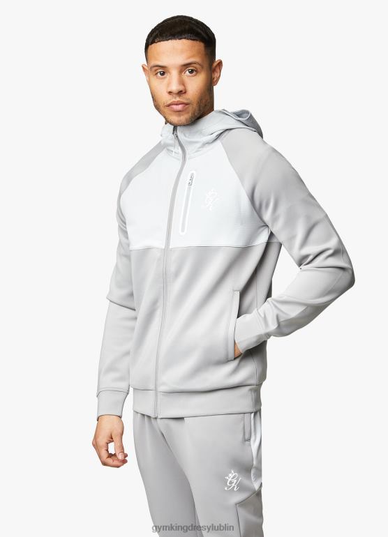 Gym King mężczyźni dres ripstopowy TBB0Z258 odzież cień szary