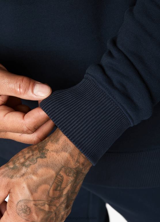 Gym King mężczyźni podstawowy dres załogi TBB0Z242 odzież marynarka wojenna