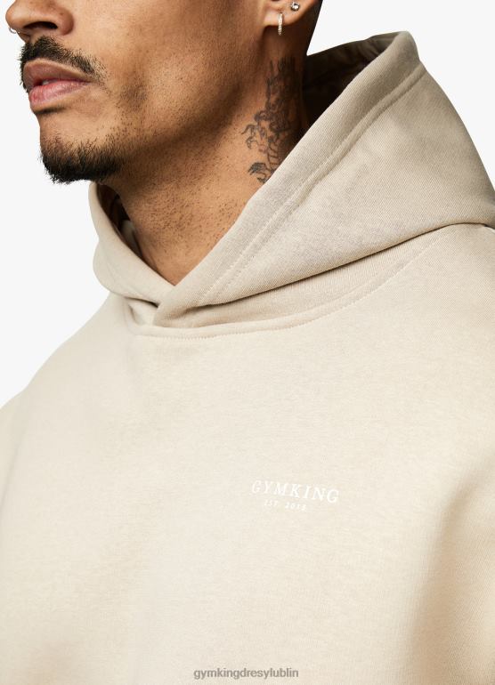 Gym King mężczyźni ustalony dres TBB0Z254 odzież piaskowiec